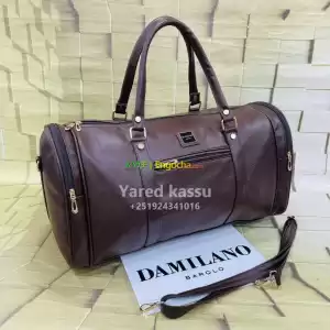 DAMILANO Travel bag  and Gym bag  With Long adjustable belt Size:- 19 Length 𝚡 11 height Price in Ethiopia